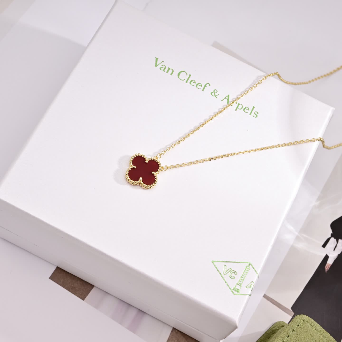 Van Cleef & Arpels Magic Alhambra Clover Necklaces